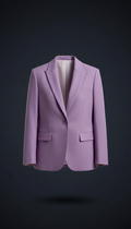 Veste tailleur signature en laine mérinos